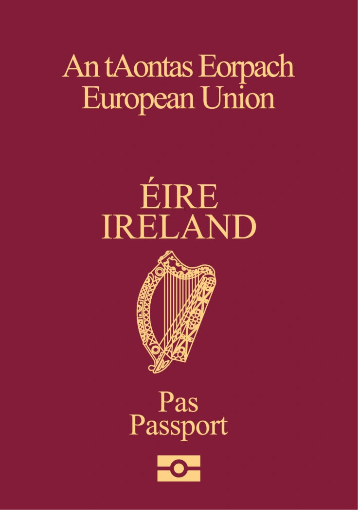 Ireland passport cover